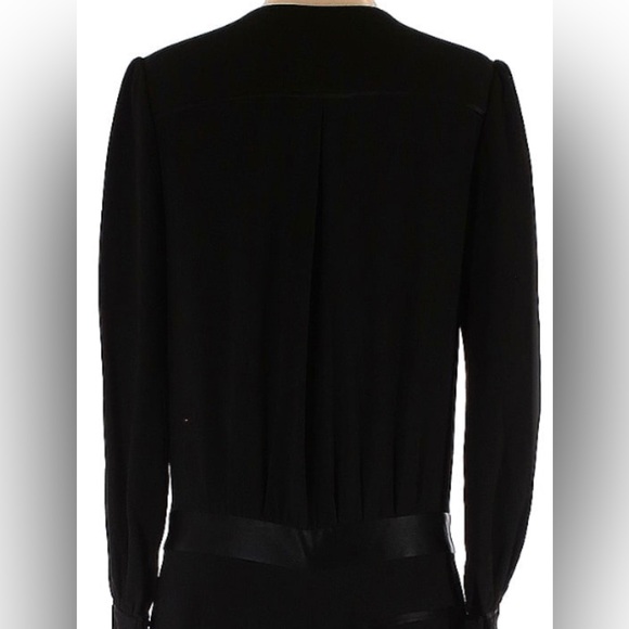 Tory Burch Satin and Crepe Tuxedo Jumpsuit - Picture 3 of 3